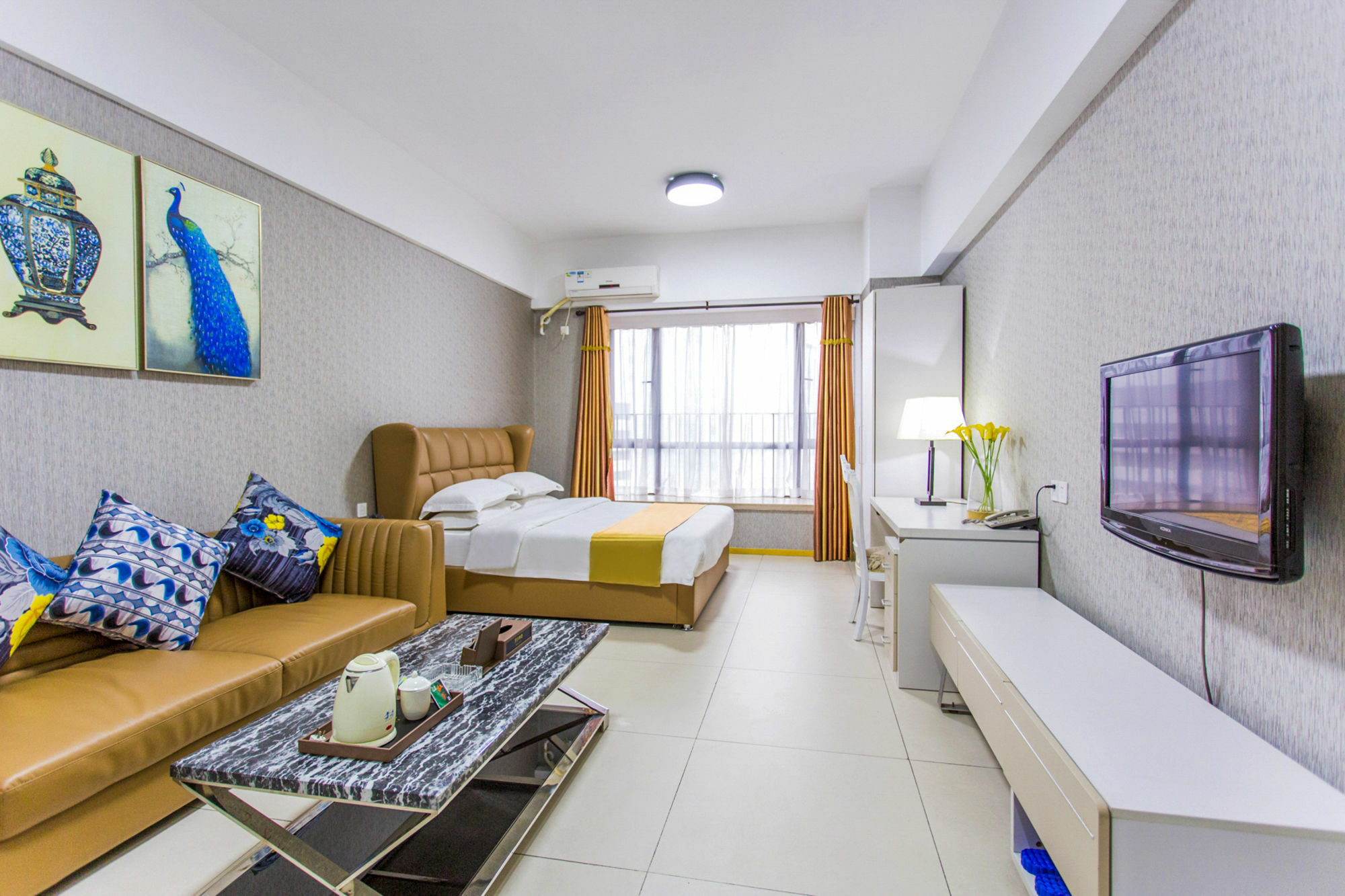 Estay Residence-Central Plaza Kanton Exterior foto